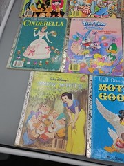 Lot of 8 A Little Golden Book Christmas Winter Theme Hardcover Vintage 3 Disney