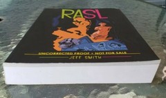 RASL Graphic Novel Book by Jeff Smith Uncorrected Proof Version Color & B&W 2013