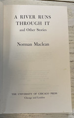 A River Runs Through It PB Book&DVD Norman Maclean 1976 Vintage Brad Pitt Redfor
