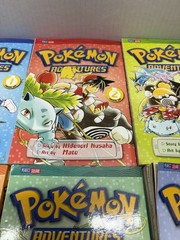 Pokemon adventures volumes 1-7 NICE USED