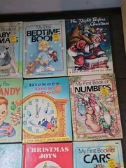 Lot of 12 Rand McNally Junior Elf Book Bulk Lot Children’s Vtg