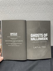 Ghosts of Halloween Book Boyfriend Box SIGNED 2024 by Layla Fae BOOK ONLY