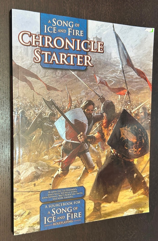 SONG OF FIRE AND ICE Chronicle Starter Sourcebook TPB (2011 Green Ronin)