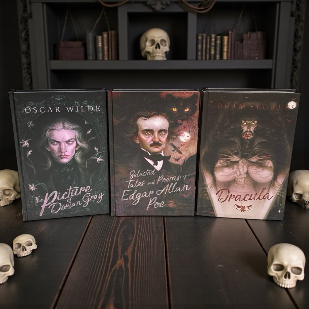 UNREAD LitJoy Classics Gothic Box Set Dracula Poe Dorian Gray Special Editions