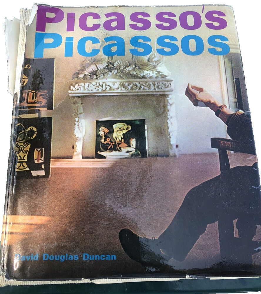 Picasso By David Douglas Duncan Hardcover 270 Pages With Rare Plates