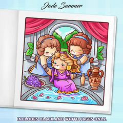 Cozy Eras 2: Cute Coloring Book for Adults and Teens with Charming Characters an