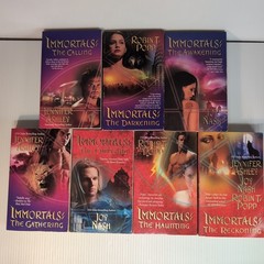 Lot Of 7 Immortals Series Book 1-4 6-8 Paranormal Romance Paperback Book