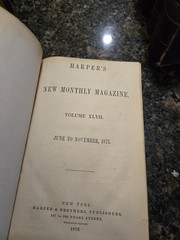 41 Volumes Antique Harper’s New Monthly Magazine June to Nov 1868-89 Books