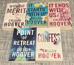 Colleen Hoover Novels Lot of 5 Paperbacks Preowned