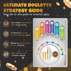 Casino Roulette Strategy Cheat Sheet – QR Code Access Multiple Pro-Level Systems