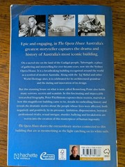 Book Opera House by Peter FitzSimons Australian history 2022 Uk-Trade Paper