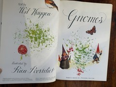 1977 Signed “Gnomes” Wil Huygen Illustrated Rein Poortvliet + Secrets HC First