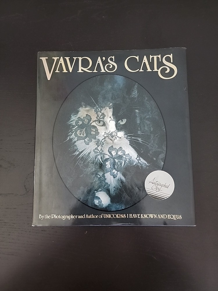 Vavra’s Cats by Robert Vavra (1986, HC VG 1ST 'FLAT SIGNED’