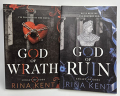 Rina Kent – Legacy of Gods Series Paperback Book 3 & 4 | English USA STOCK
