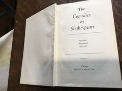 The Comedies Tragedies Histories of Shakespeare Player’s Edition 3 Volume Set