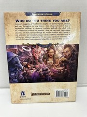Pathfinder Lost Omens Ancestry Guide, 2nd Edition, Hardcover Paizo