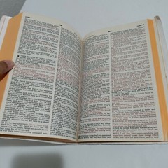 Holy Bible Dictionary Concordance Red Letter Edition King James KJV Nelson 1977