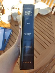 Ignatius Catholic Bible (2008, Bonded Leather) Large Print