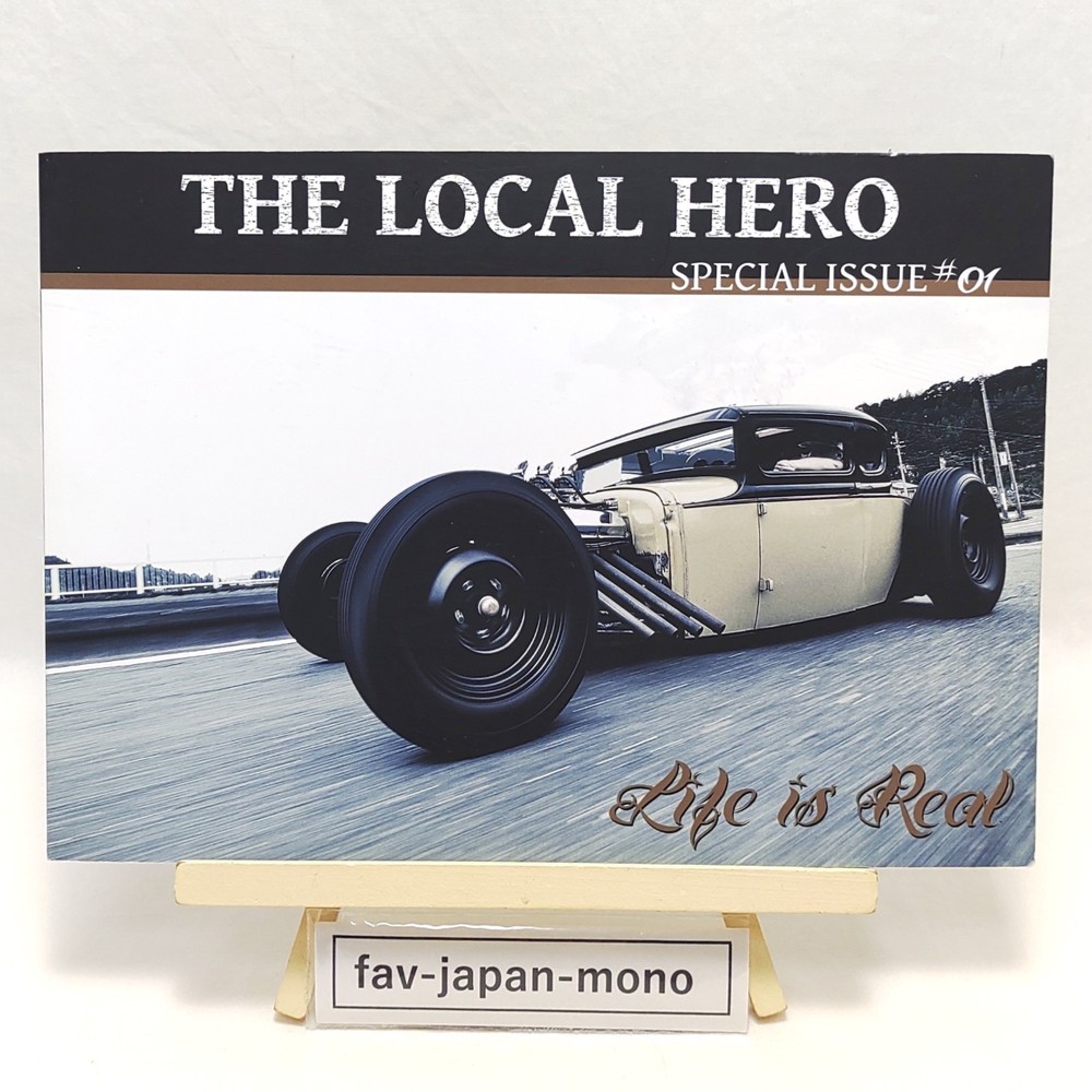 THE LOCAL HERO Special Issue #01 Hot Rod Custom Car Japanese Photo Book ZINE