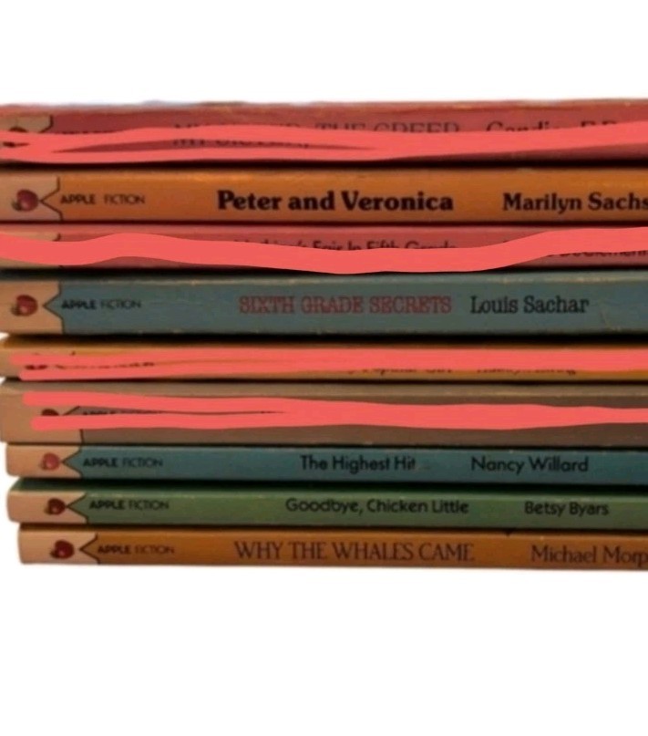 Bundle Of 5 Vintage Apple Paperbacks Fiction Books 90s