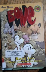 Lot of 5 BONE Paperback (4) and Hardcover (1) Books by Jeff Smith