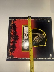 Jurassic Park 1993 Illustrated Movie Book Published For Original Movie
