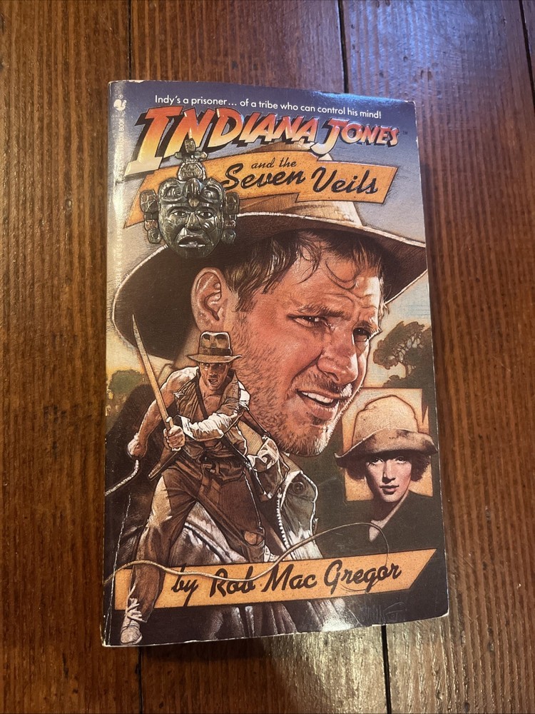 Indiana Jones and the Seven Veils by Rob Macgregor | 1st Edition 1991 Paperback