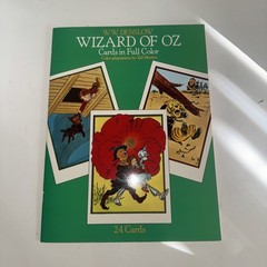 WIZARD OF OZ L. Frank Baum W. W. Denslow Postcards 24 Dover 1987 Complete