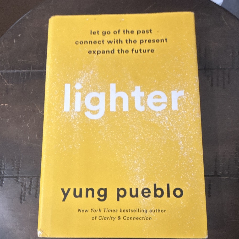 yung pueblo lighter Hardcover Self-Help Nonfiction w/ Dust Jacket