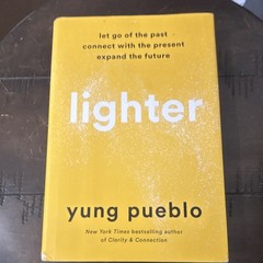 yung pueblo lighter Hardcover Self-Help Nonfiction w/ Dust Jacket