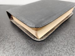 Dickson KJV New Analytical Indexed Bible Genuine Morocco Black Leather 1966