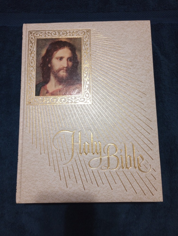1250 pages, The New American Bible, Holy Bible, Catholic, 12″ x 9″ with gold