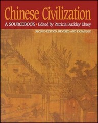 Chinese Civilization : A Sourcebook, 2nd Ed Paperback Patricia Bu