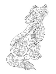 Dogs and Cats Coloring Book for All Ages 108 Pages 8.5 x 11 for All Ages