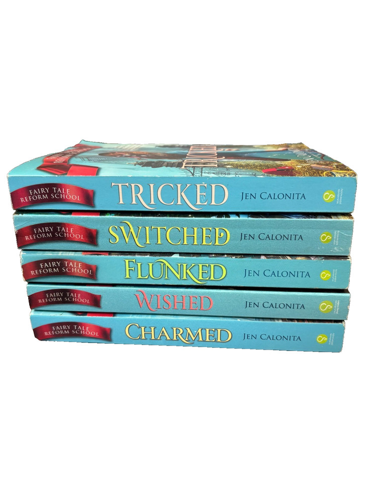 FAIRY TALE REFORM SCHOOL Book Series Jen Calonita Lot of 5