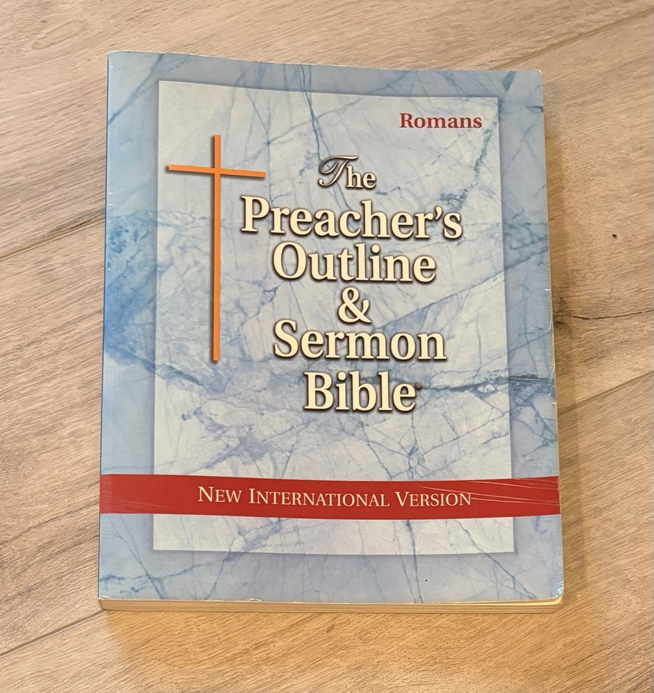 Preachers Outline Sermon Bible-NIV-Romans – Paperback