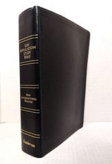 NIV Life Application Study Bible (Genuine Leather, Thumb Indexed, Gilt Edges)