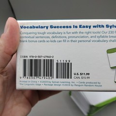 Sylvan Learning Grade 3 Vocabulary Flashcards 240 Cards for Improving Vocab