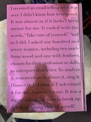 Take Care of Yourself by Sophie Calle (2007, Hardcover)