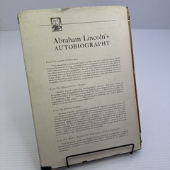 Abraham Lincoln’s Autobiography Robert Dale Richardson 1952 HC Beacon Press