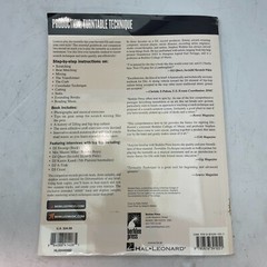 Stephen Webber Turntable Technique 2nd Edition Book w/ ONLY ONE 7″ Record VG+!