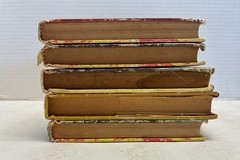 D3 Lot of 5 Brains Benton Mystery Hardcover Books by George Wyatt Whitman 1960’s