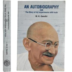 Gandhi PEACE Autobiography Story of My Experiments with Truth Mohandas INDIA