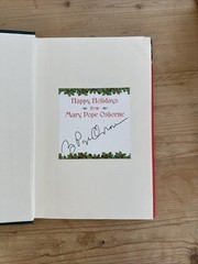 Christmas In Camelot Hardcover Autographed Mary Pope Osborne