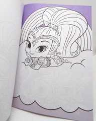 2 Shimmer and Shine books: Shapes & Colors / Hand Lettering Pre-K Workbook NEW*
