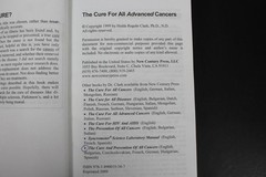 The Cure For All Advanced Cancers Hulda Regehr Clark 1999 Health Wellness New