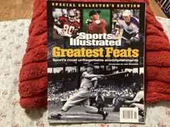 SPORTS ILLUSTRATED GREATEST FEATS,UNFORGETTABLE ACCOMPLISHMENTS,174 PAGES/NO PH