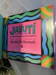 Jabut¡ the Tortoise: A Trickster Tale From Th hardcover, Gerald McDermott SIGNED