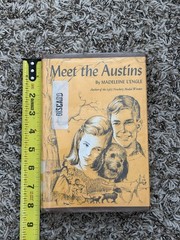 Madeleine L’Engle Meet the Austins 1960 Library Copy Hardcover