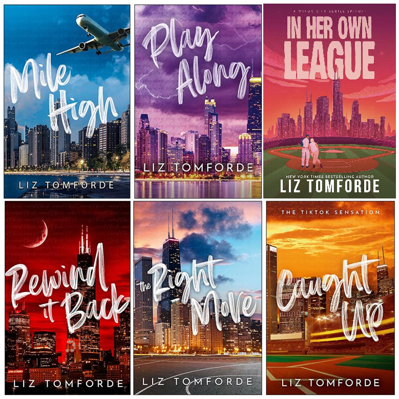 Windy City Series 6 Books Collection Set + in her own league by Liz Tomforde PB